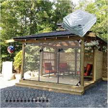 Doorzichtig Tuinhuisje Dekzeil - Waterdicht PVC Zeildoek